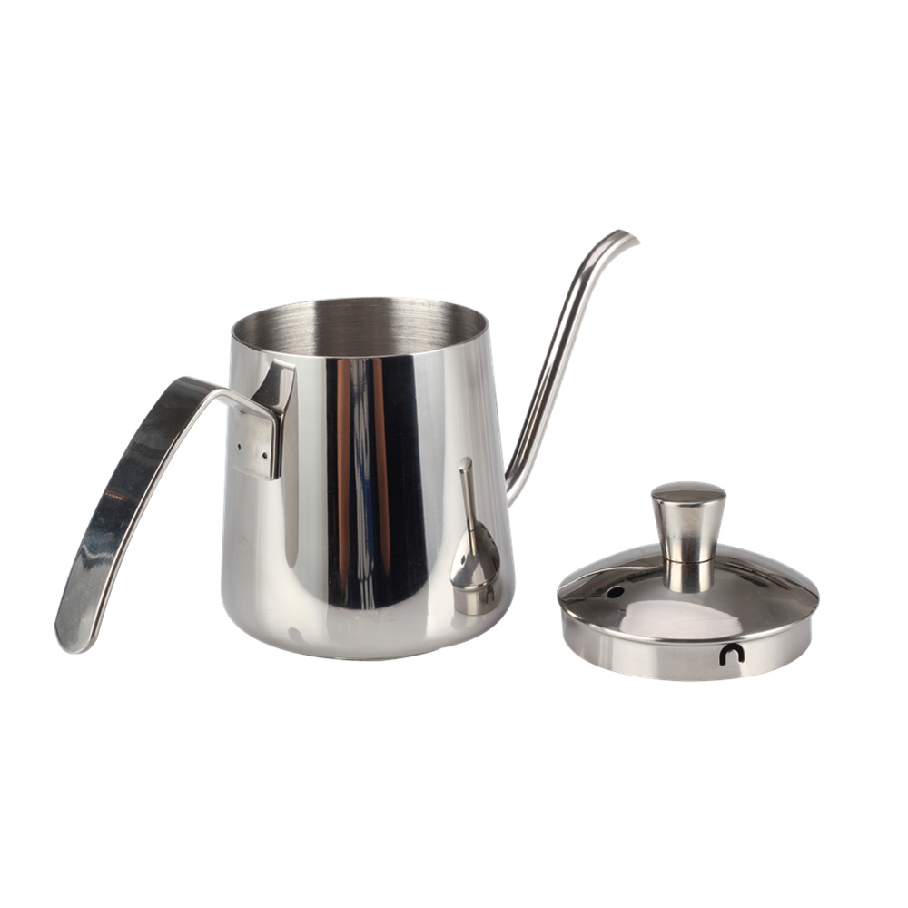 Narrow Long Spout, Stainless Steel Hand Drip Coffee Pot Pour Over Coffee/Tea Dripper — 5
