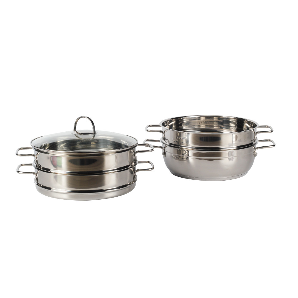 4 Tier Stainless Steel Steamer — 3