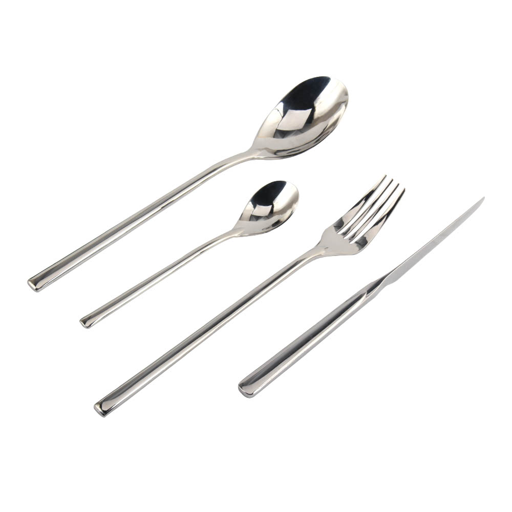 Tableware Include Forks Spoons Knives for Home Restaurant, Beaded Handle, Dishwasher Safe — 3
