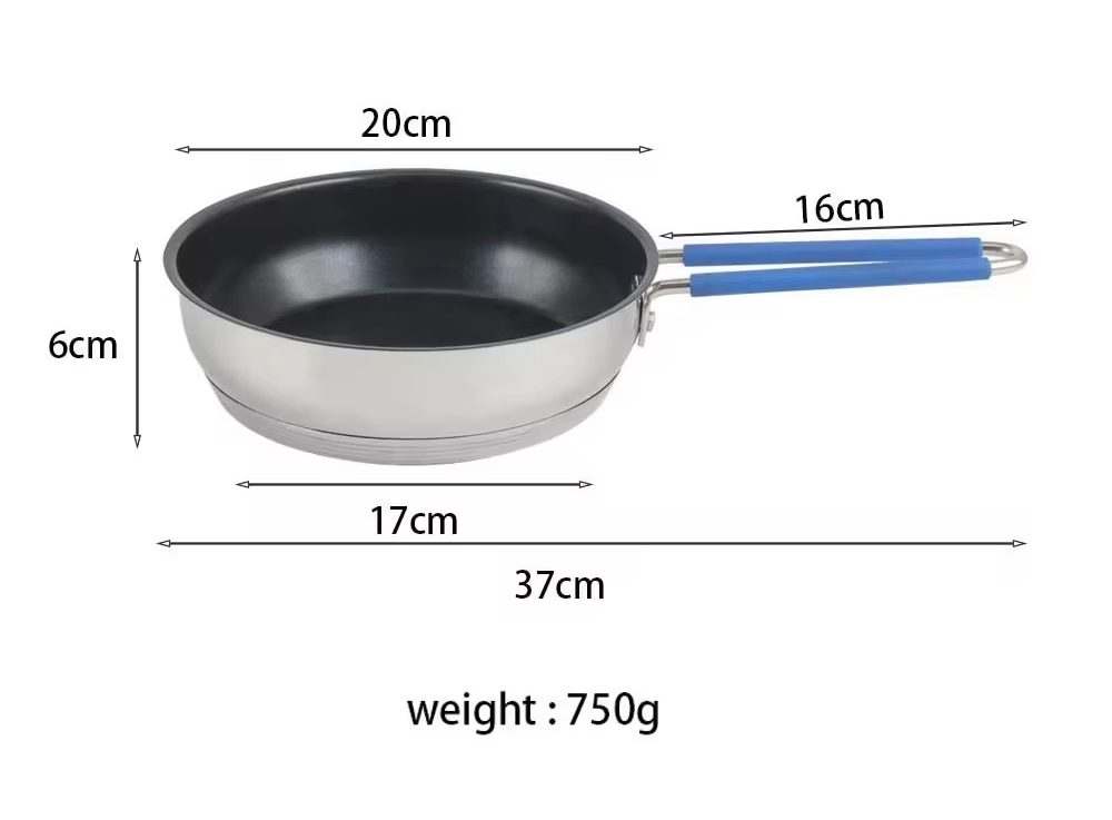 Stainless Steel Fry Pan — 4