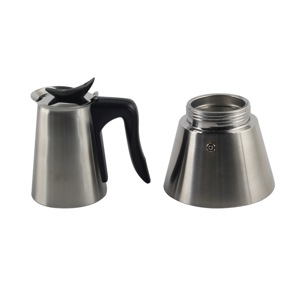 6 Cups Electronic Moka Pot Espresso Coffee Maker — product information