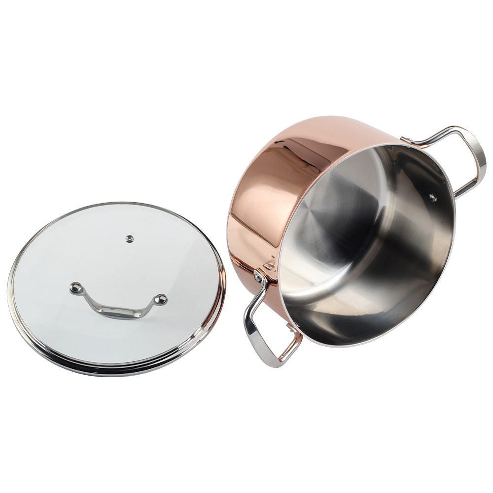 Stainless Steel Stock Pot With Lid — 2