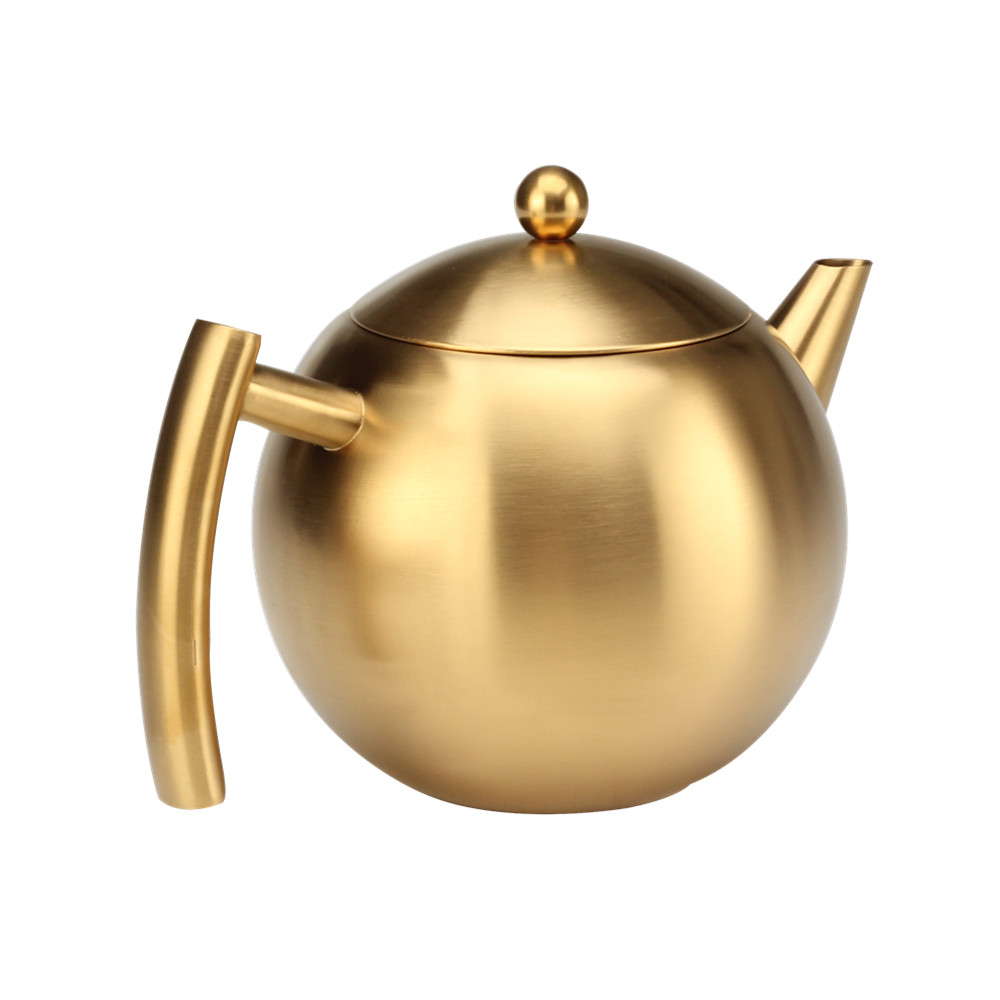 Modern Stainless Steel Teapot Coffee Pot — 4