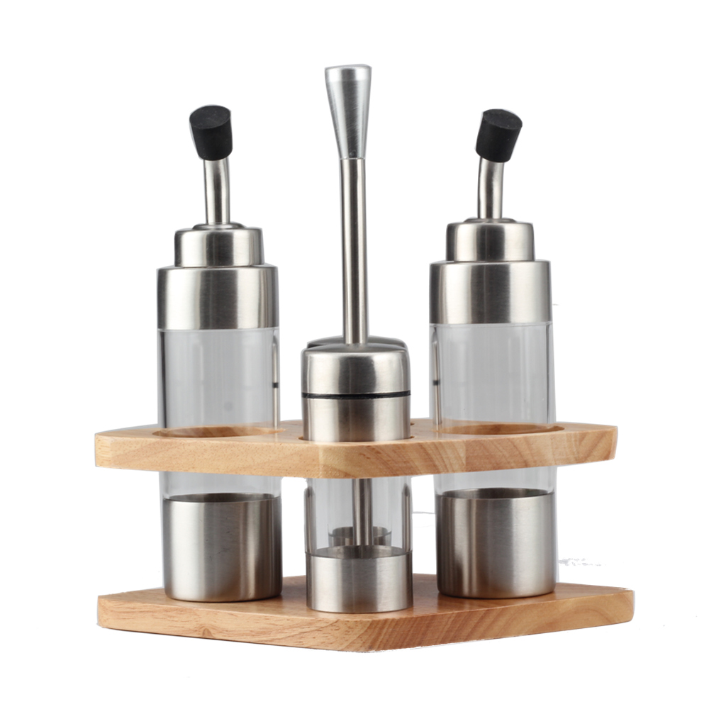 Salt And Pepper Shakers & Oil And Vinegar Bottles — 6