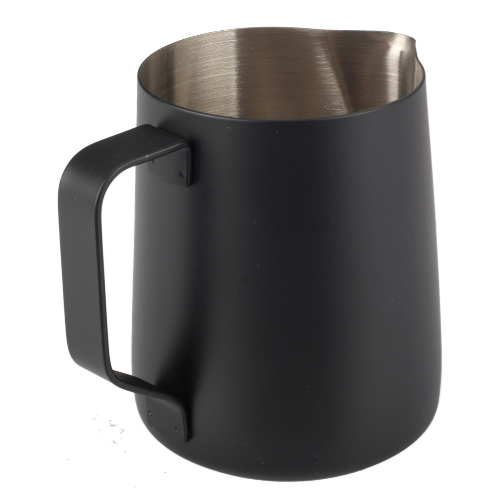 Black Espresso Milk Frothing Pitcher 600 ml — product information