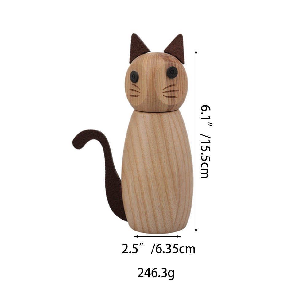 Lovely Style Wooden Salt And Pepper Grinder — product information