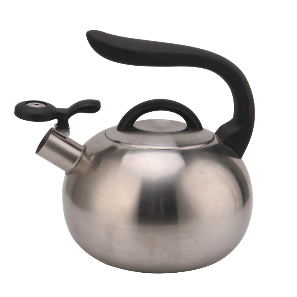 Whistling Kettle for Tea & Coffee, Oval Shape — 3