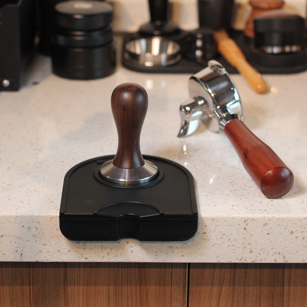 Silicone Coffee Tamper Mat, Espresso Tamper Pad — 6