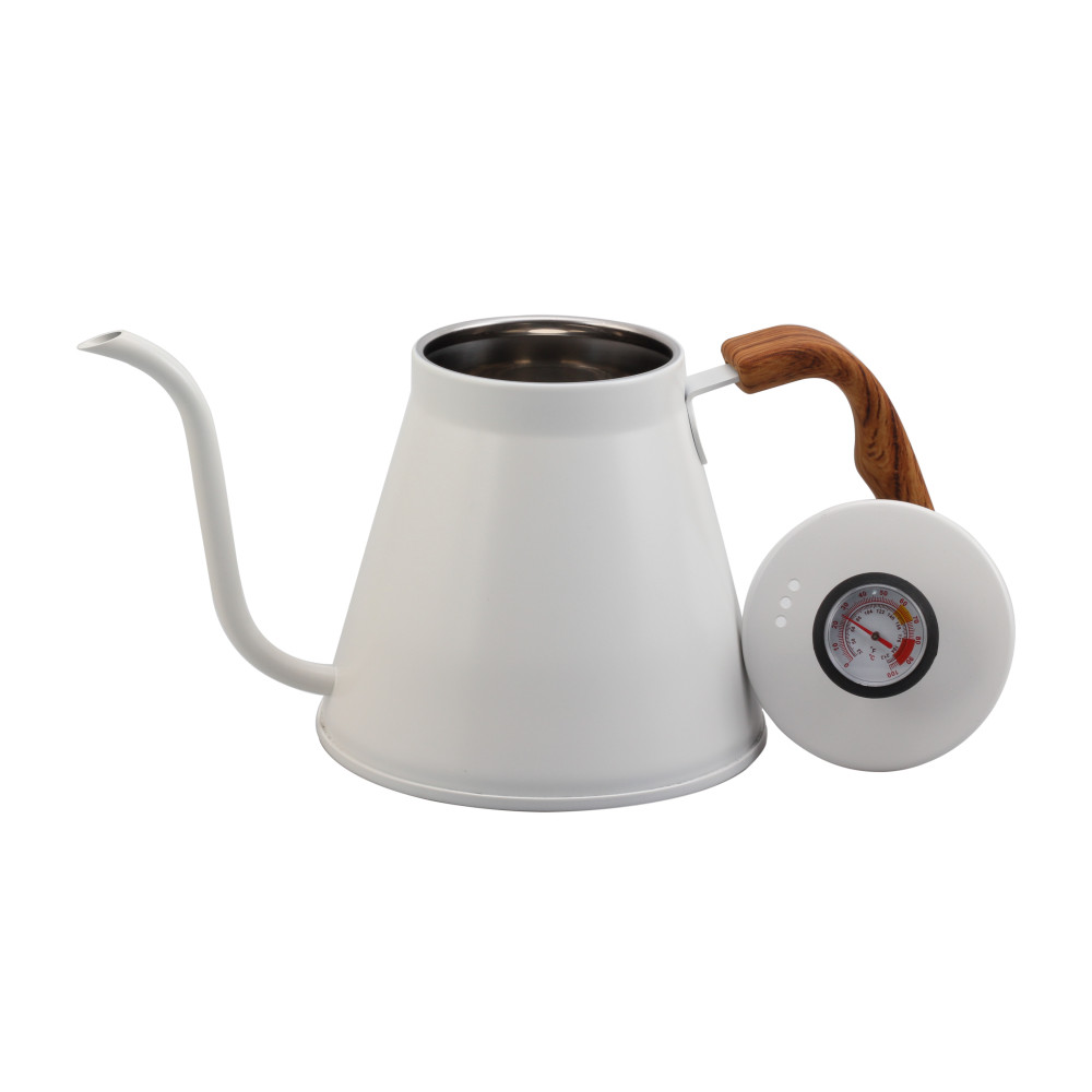 Stainless Steel Water Kettle, Tea Pot for Home & Kitchen With Thermometer — 5