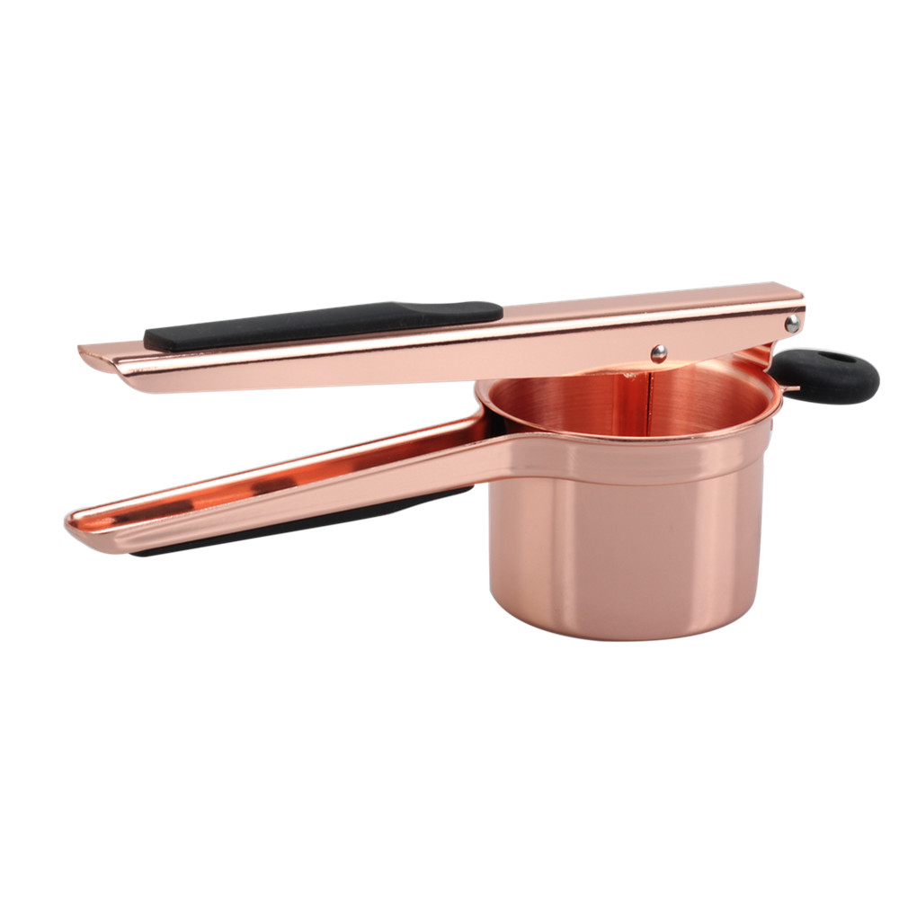 Potato Ricer, Stainless Steel Baby Potato Masher, Electroplate — 5