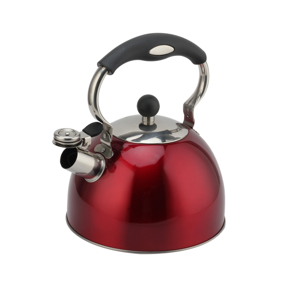 Classic Stainless Steel Whistling Kettle - Kitchen Camping Hiking Picnic — 5
