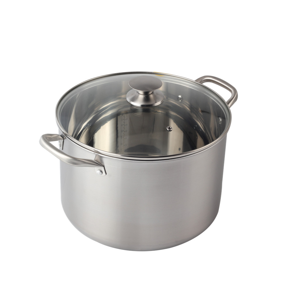 Triply Stainless Steel Stock Pot — 5
