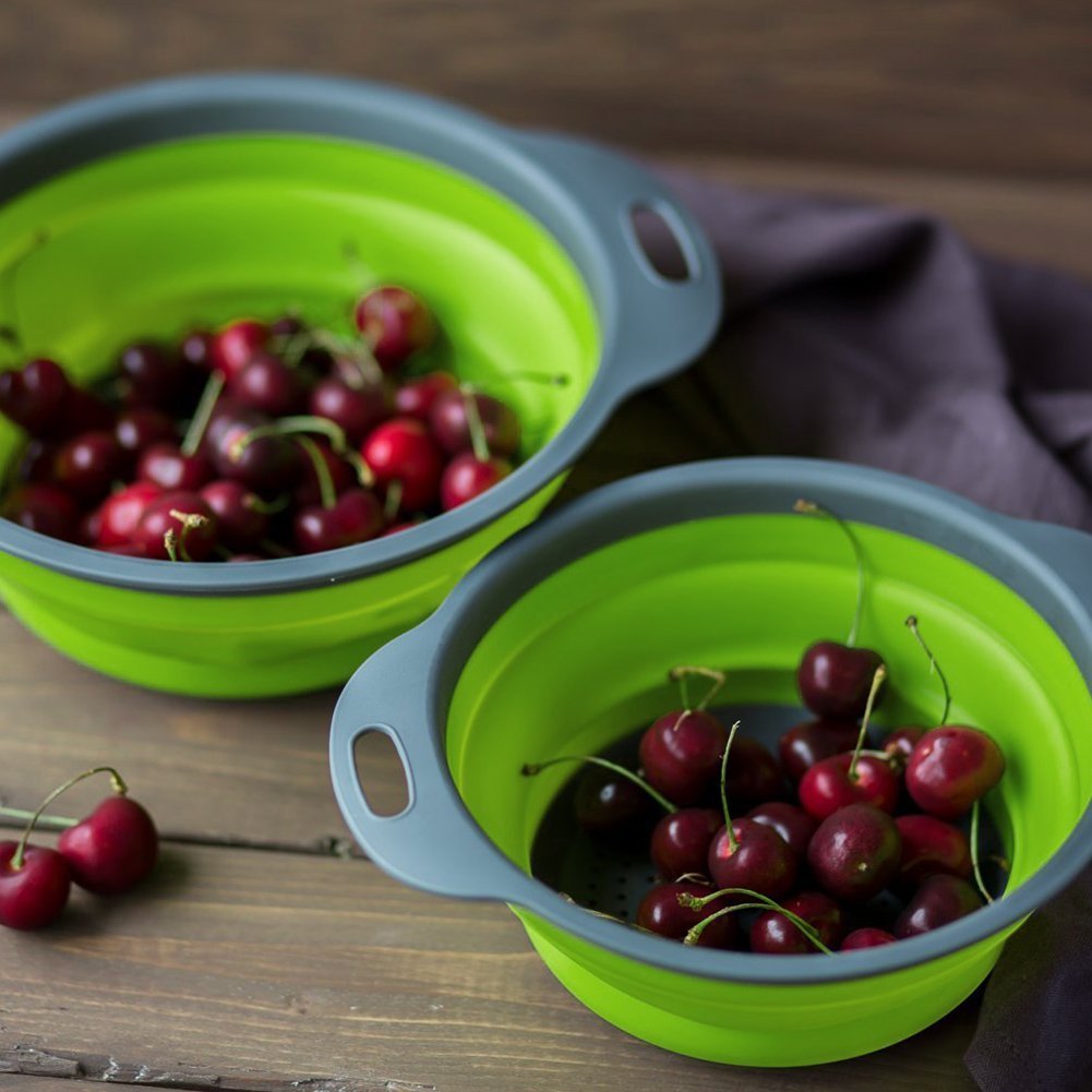 Foldable Strainer Basket for Washing Vegetables And Fruits — product information