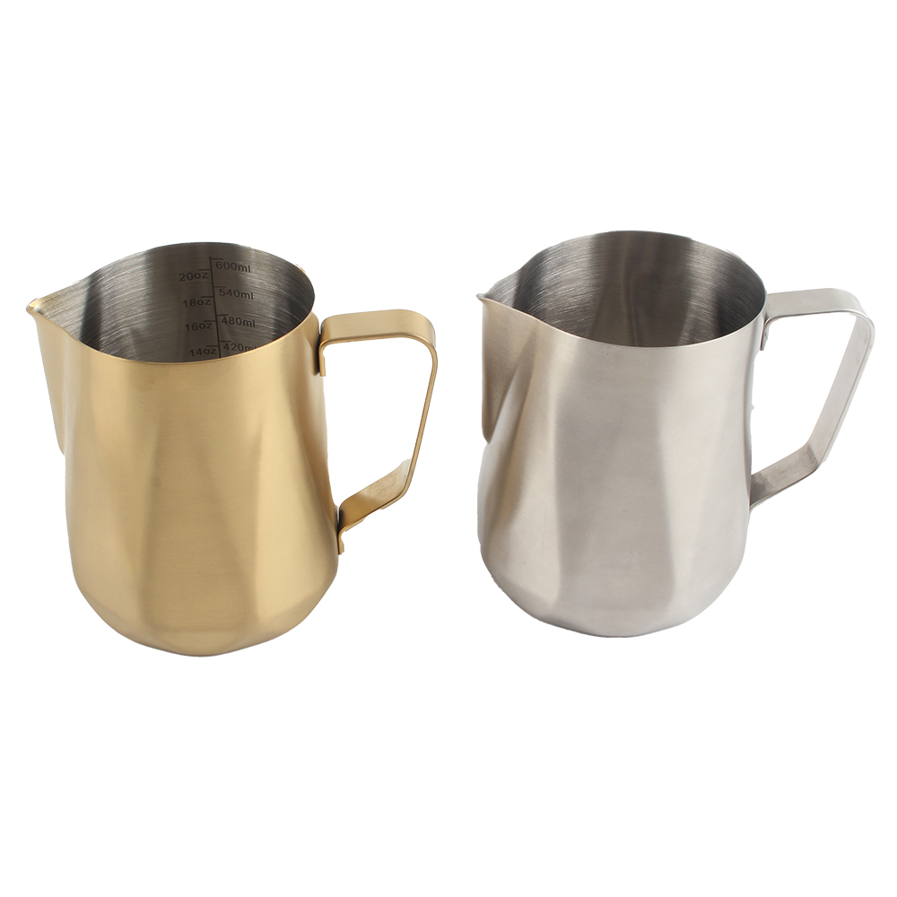 Premium Stainless Steel Coffee Milk Jug - Perfect for Barista-Style Frothing — product information