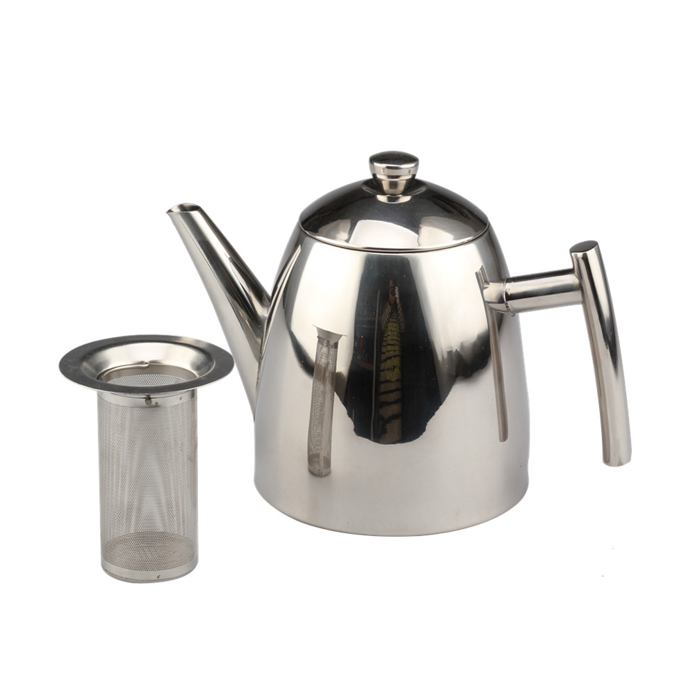 Stainless Steel Water Pot Teapot With Infuser — 4