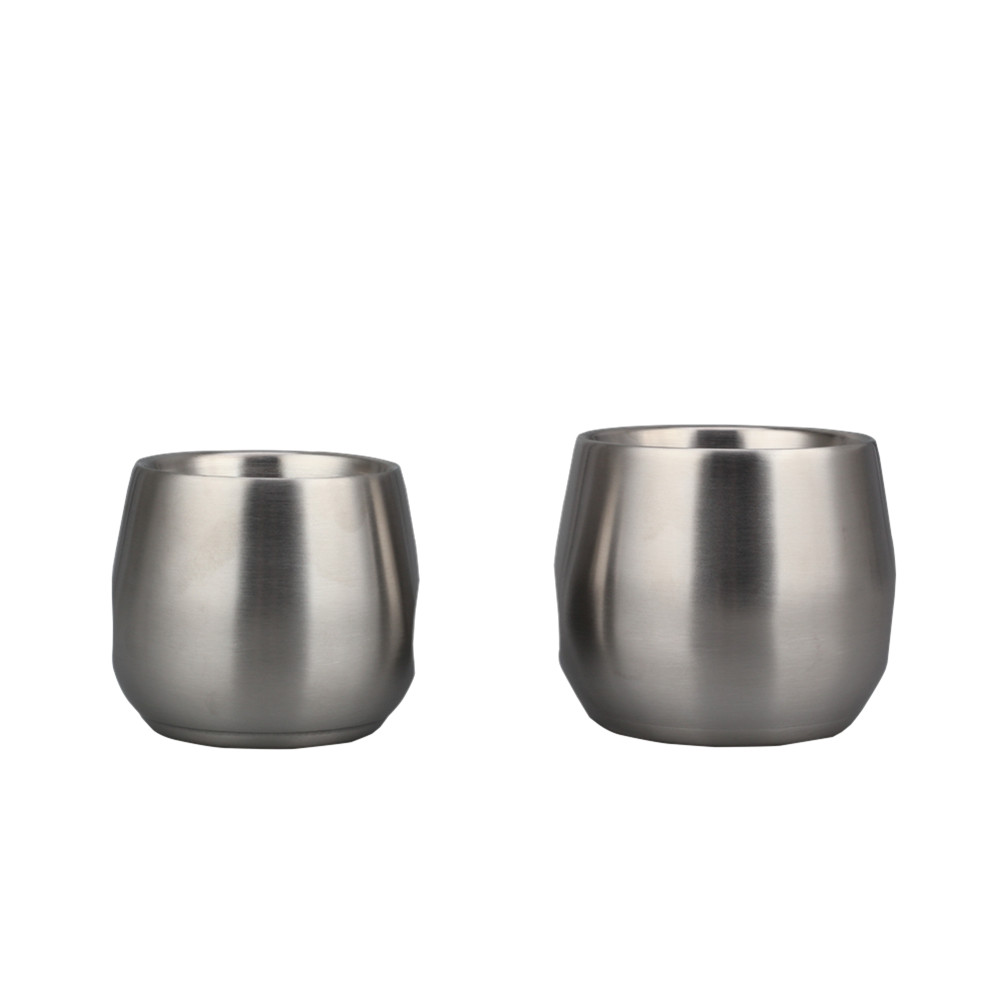 Double Wall Metal Insulated Espresso Cups — 2
