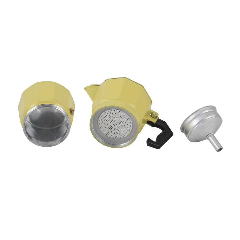 Aluminum Coffee Percolator, Italian Espresso Coffee Maker — 4