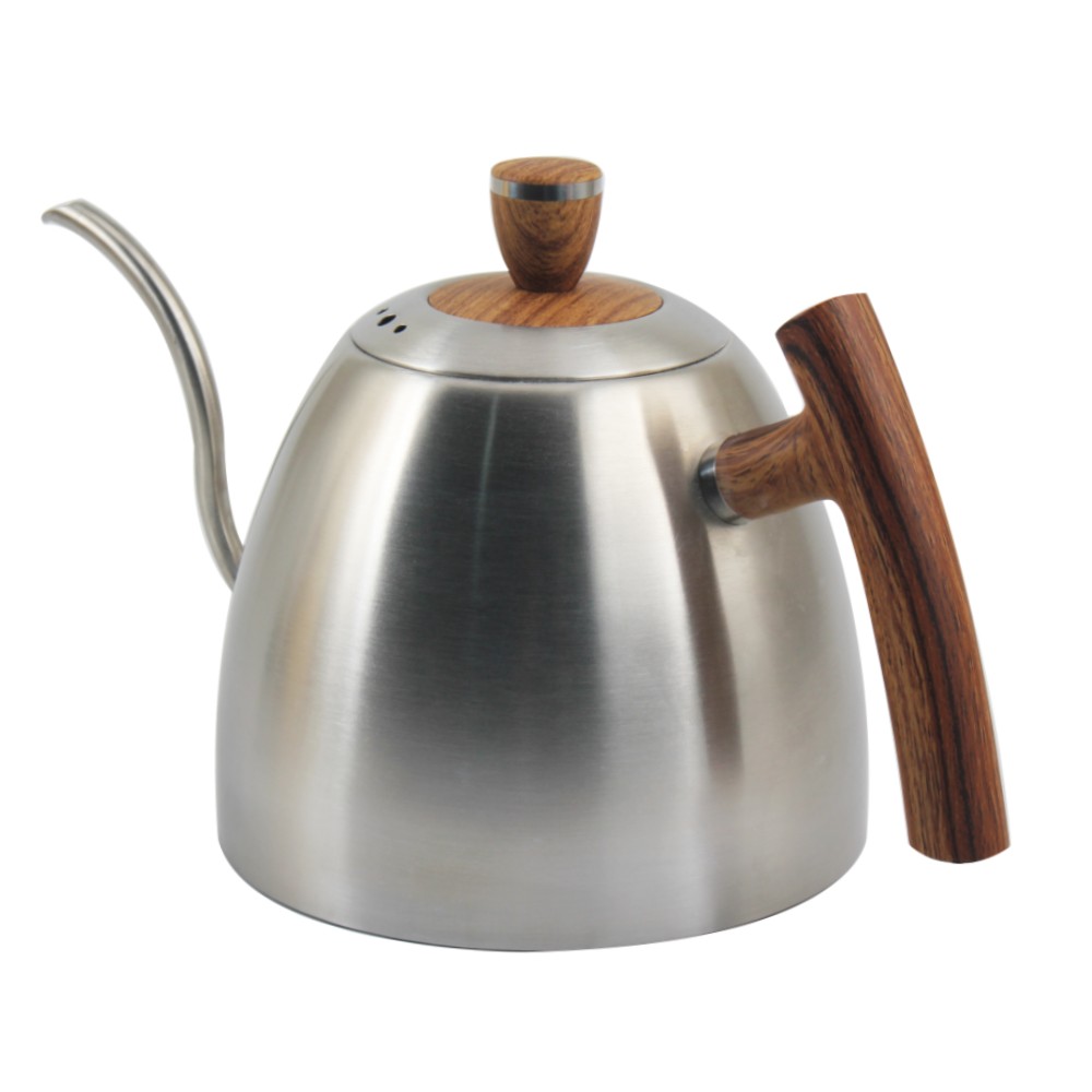 Satin Polishing Gooseneck Kettle Teapot Stovetop Tea Kettle — product information