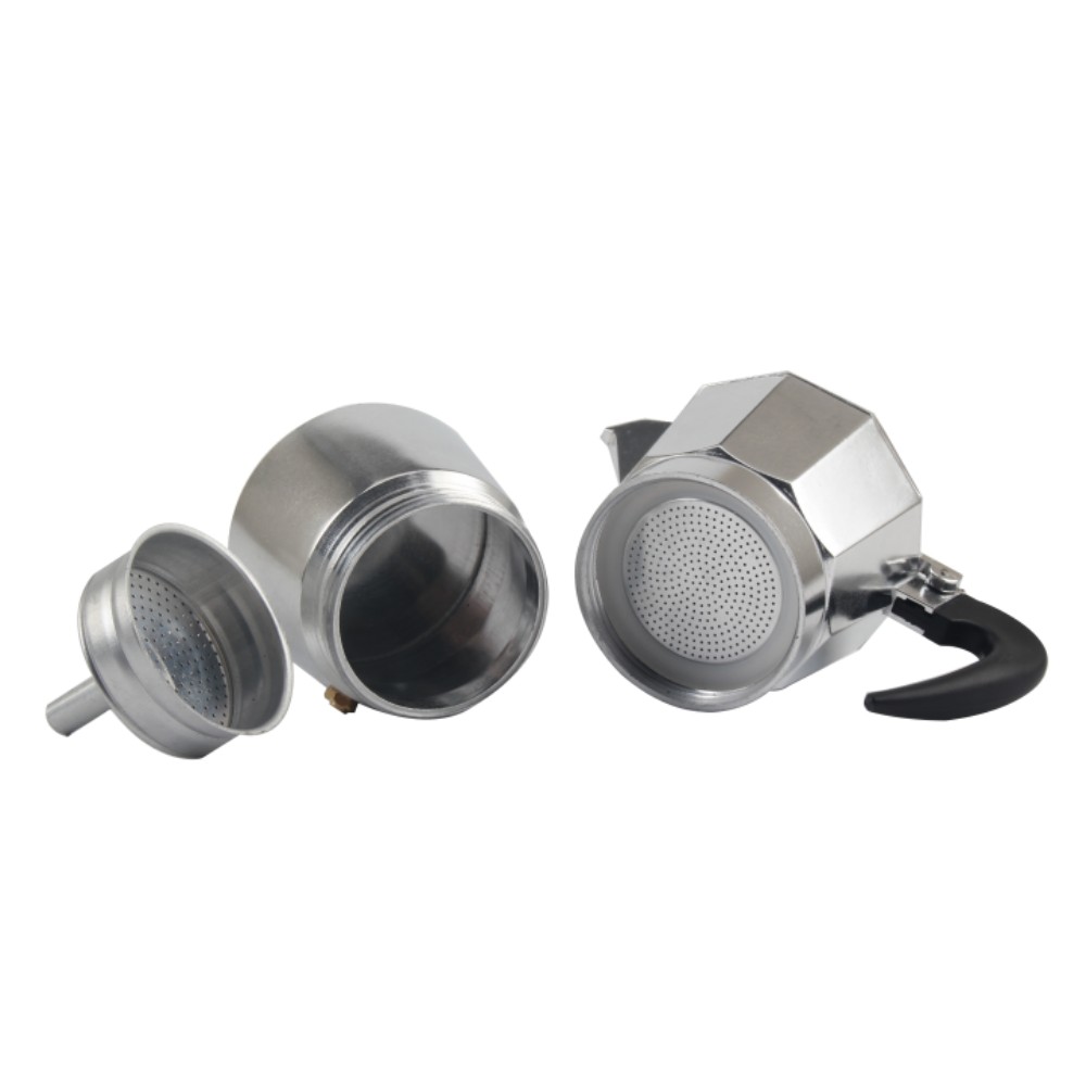 Metal Coffee Machine Maker, Moka Pot — product information