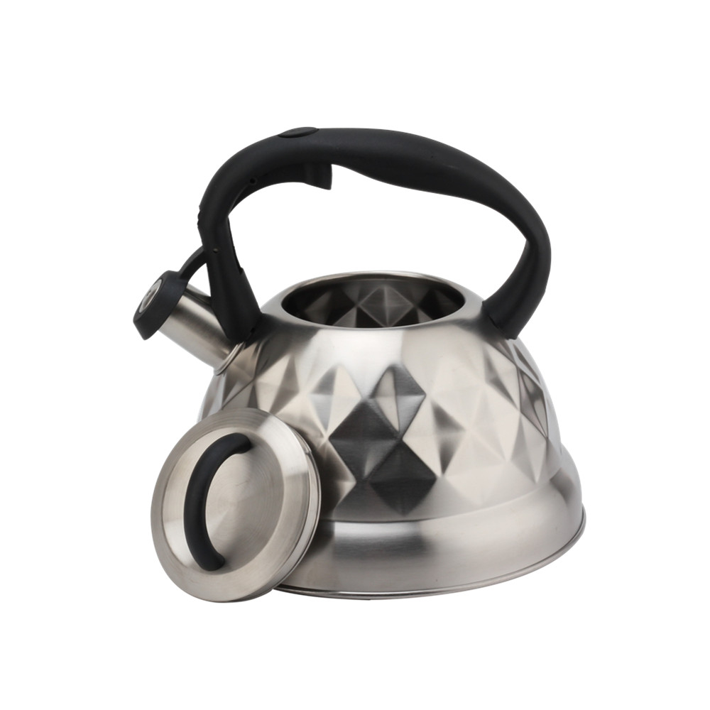 Rhombic Whistling Kettle-Stainless Steel Kettle Induction — 5