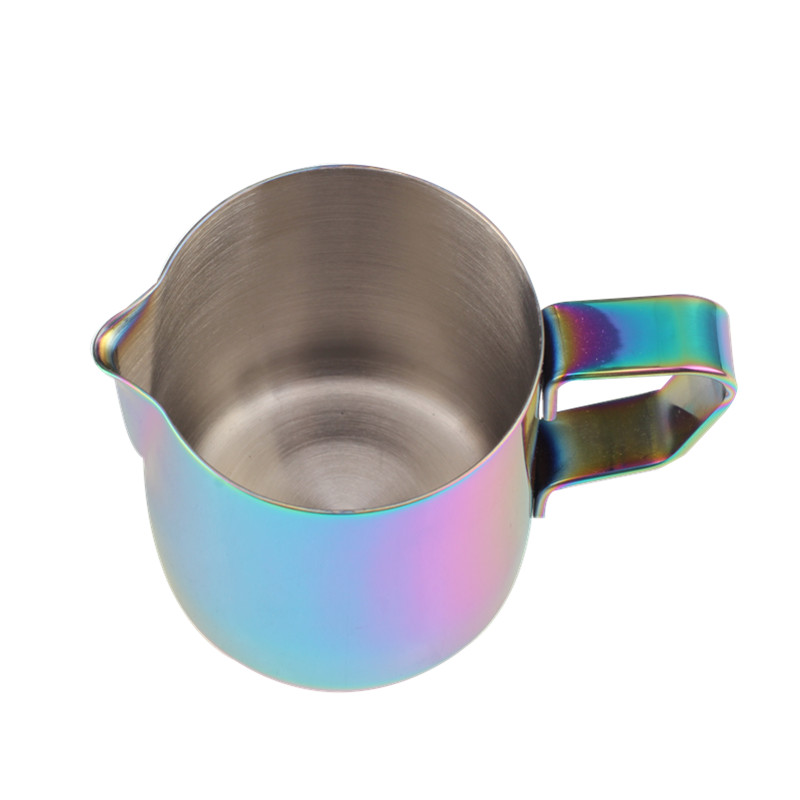 PVD Stainless Steel Espresso Steaming Pitcher Jug — 2