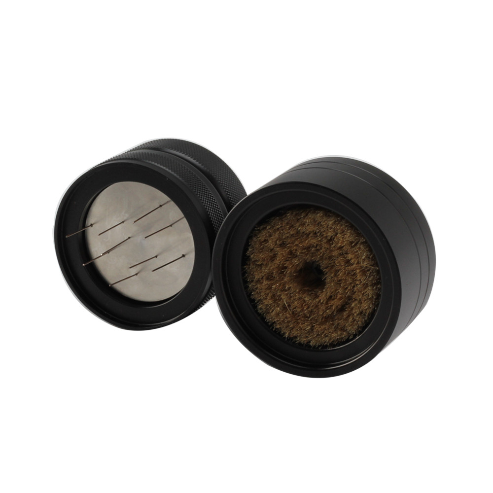 Stainless Steel Needle Coffee Stirring Distribution Tool With Base — 6