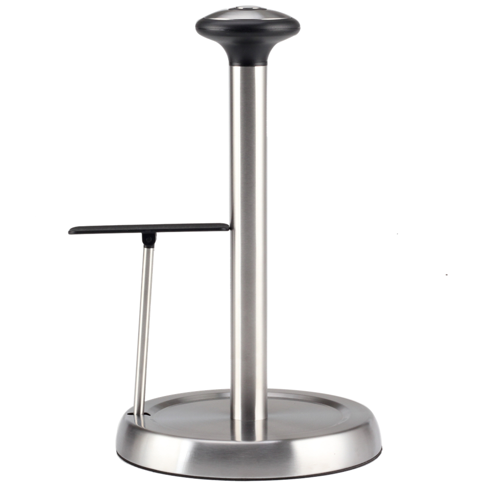 Heavy Weighted Sturdy Spare Toilet Paper Roll Holder Storage Stand — 2