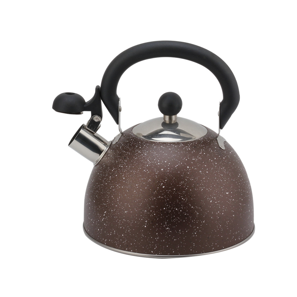 Food Grade Stainless Steel Whistling Kettle for Stove Top with Ergonomic Handle — 2