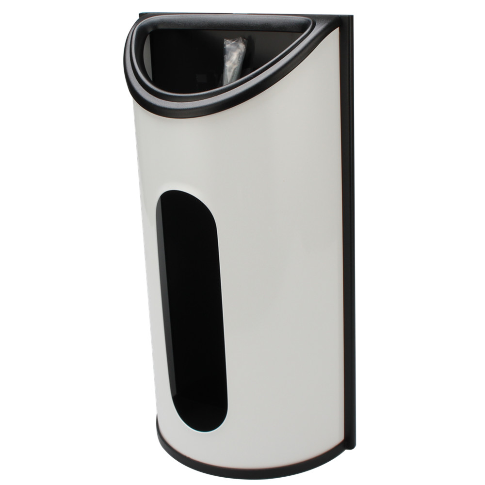 Plastic Bag Holder And Dispenser Medium, Stainless Steel Easy Wall Mount Bag Saver — 3