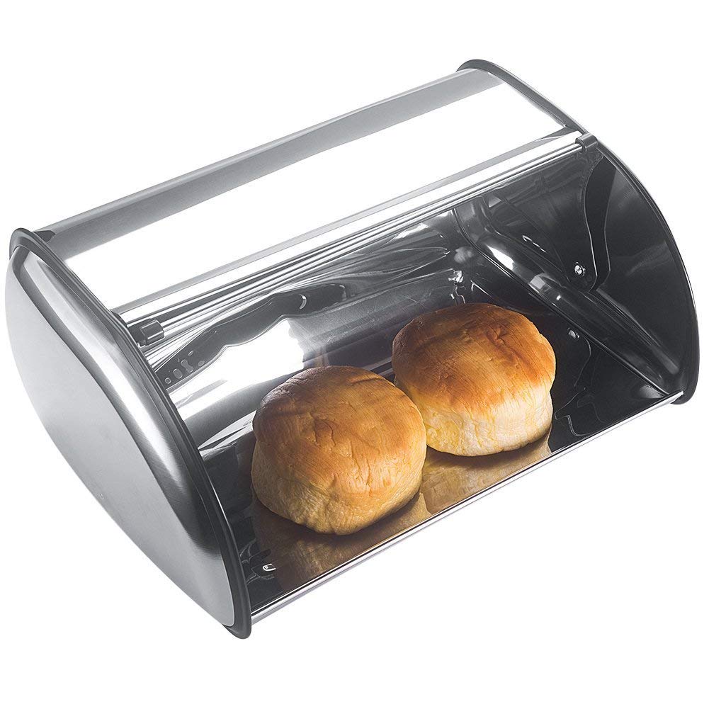 Bread Box Set-Roll Up Cover Bread Storage Container — product information