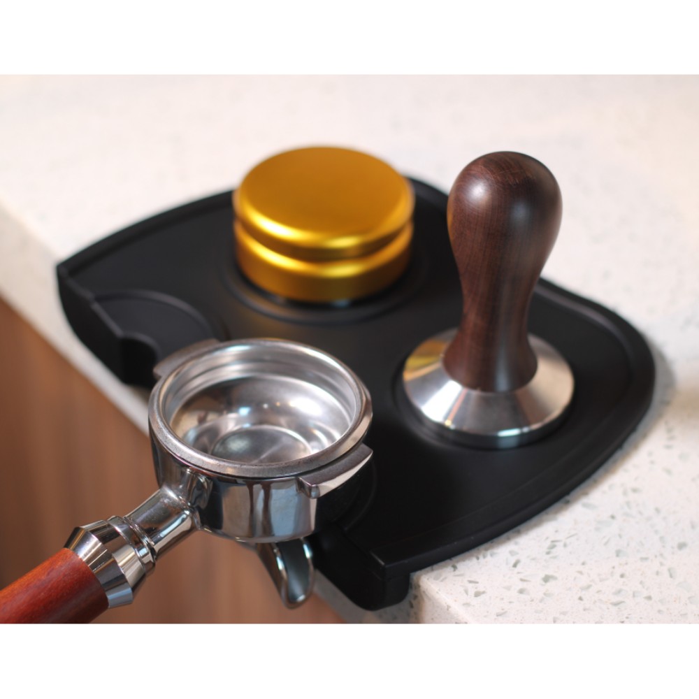 Coffee Tamper Mat, Espresso Silicone Mat Anti-Slip — product information