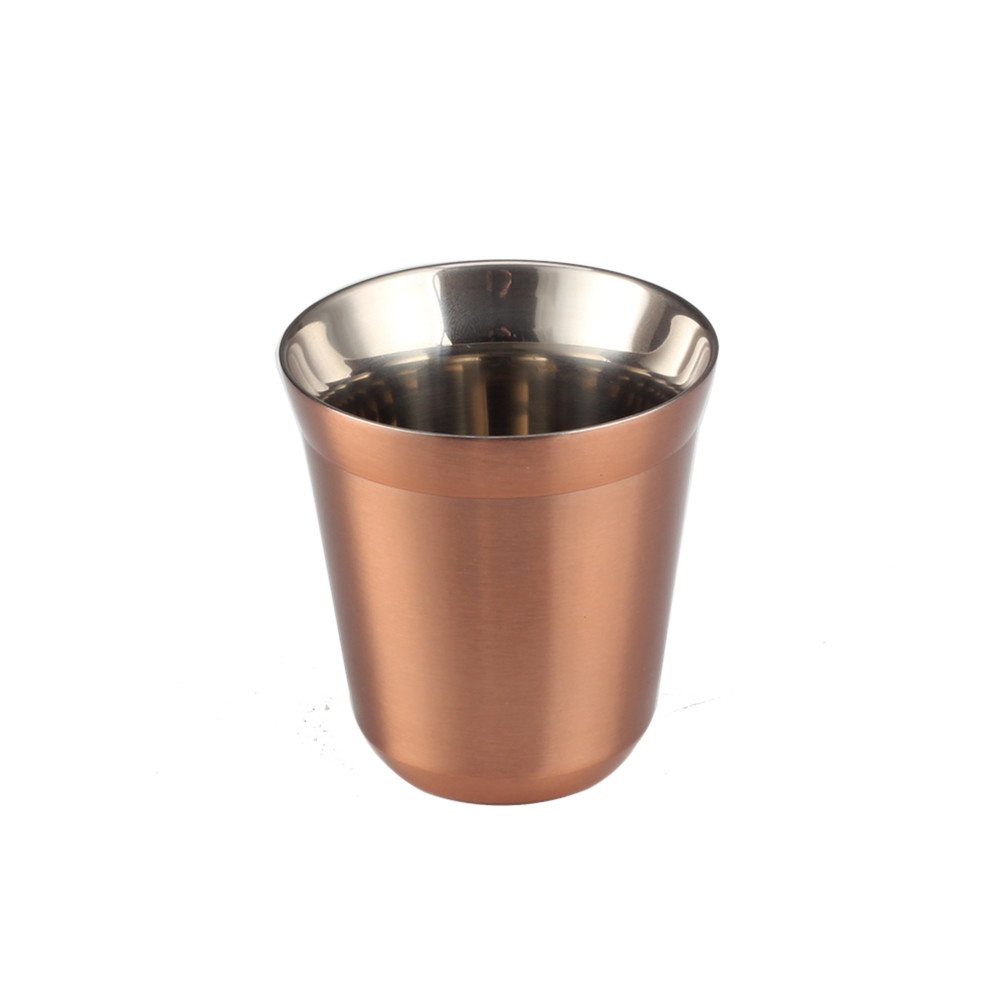Double Wall Stainless Steel Espresso Cups — 2