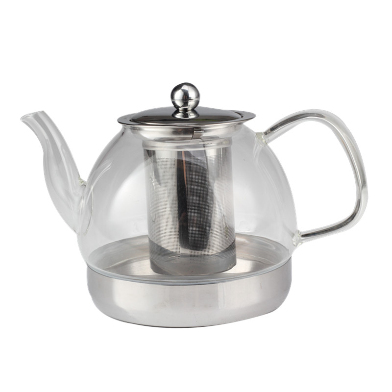 Clear Teapot Infuser With Heat Resistant And Loose Leaf Teapot Infuser — product information