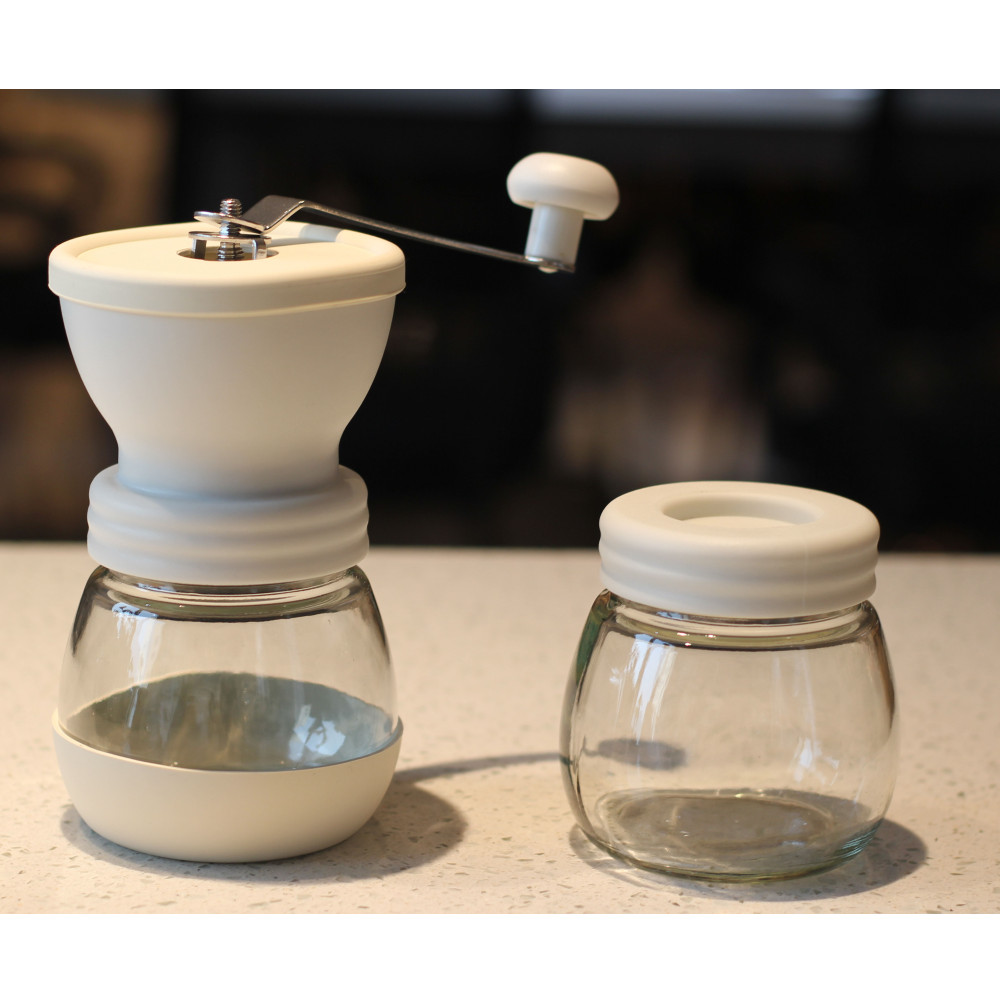 Manual Coffee Bean Grinder With 2 Glass Jars — 5