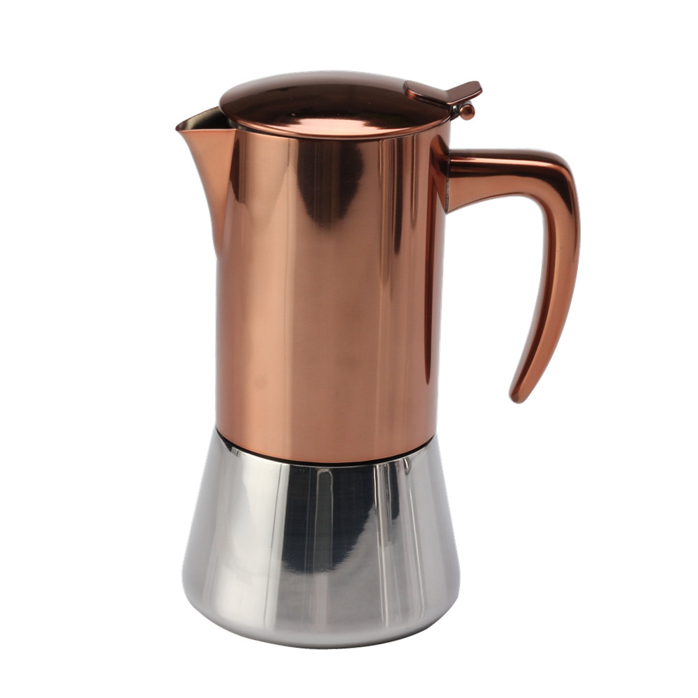 Stainless Steel Italian Style Coffee Maker — product information