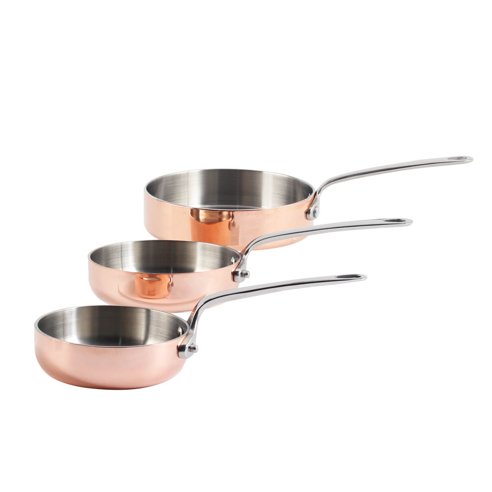 Rose Gold Tri-Ply Stainless Steel Mini Pan — 4