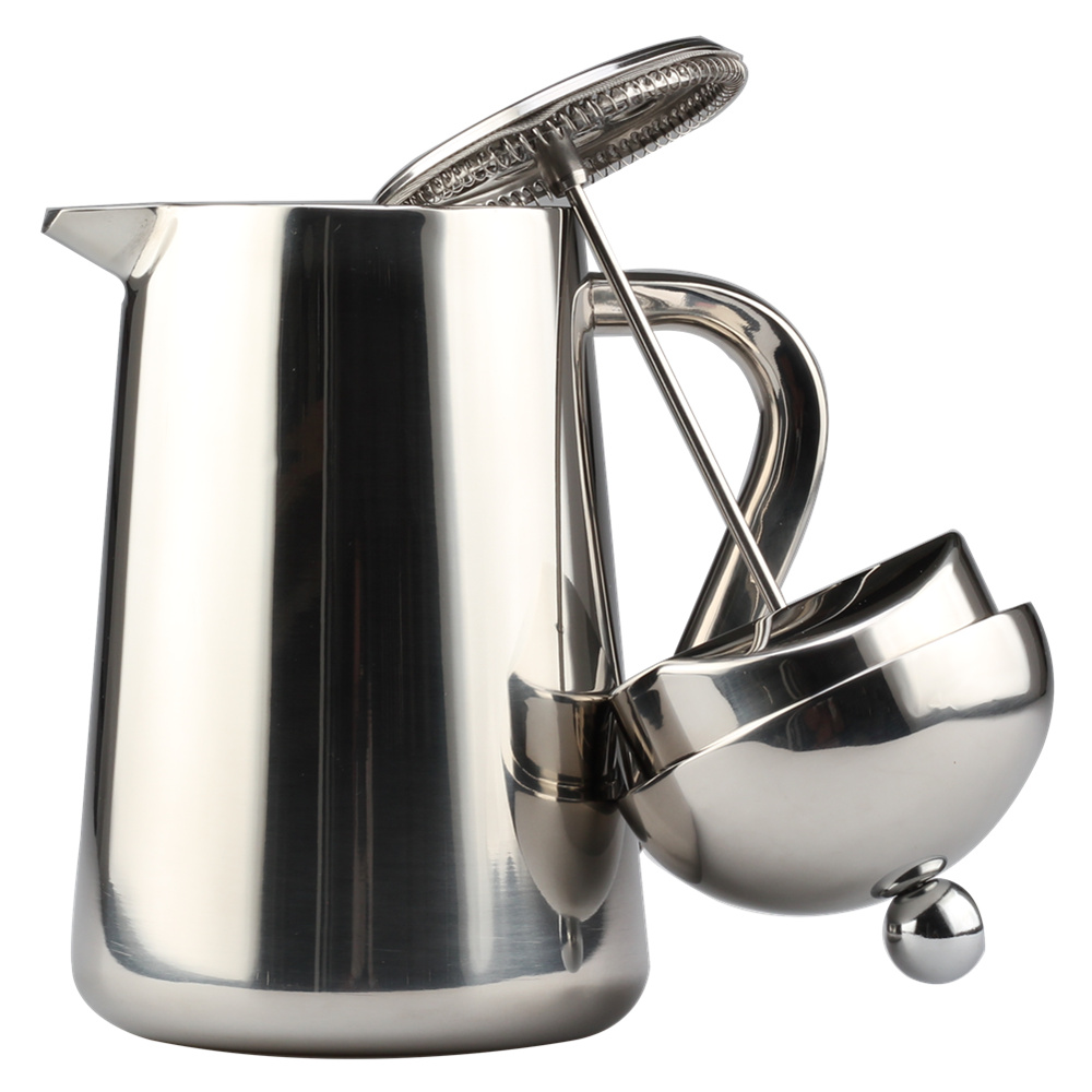 Double Wall French Press Coffee And Tea Maker 34oz — product information