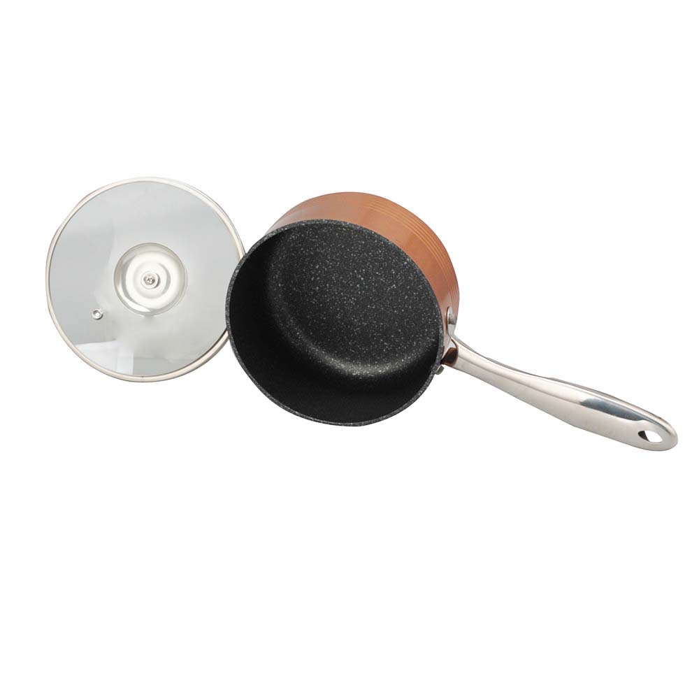 Stainless Steel Sauce Pan With Cover — 6