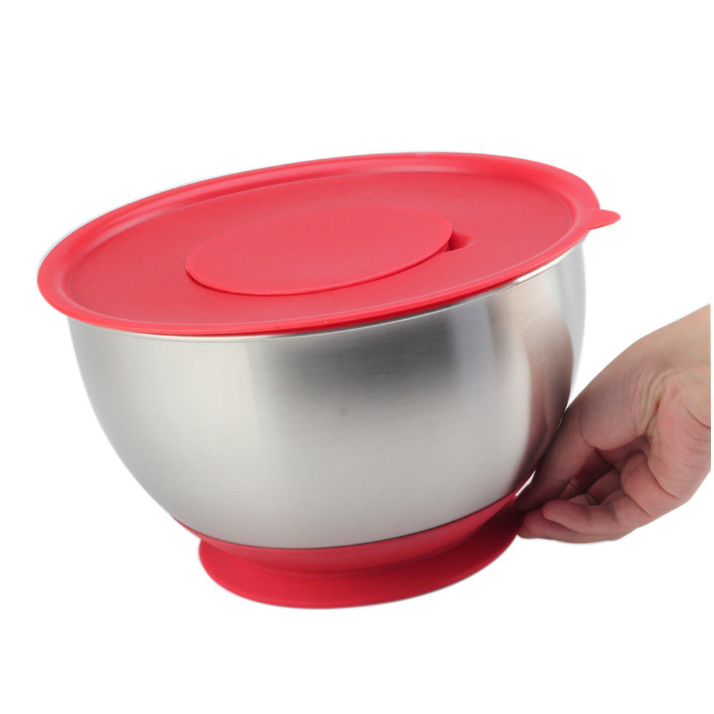 Stainless Steel Mixing Bowl With 3pcs Graters — 7