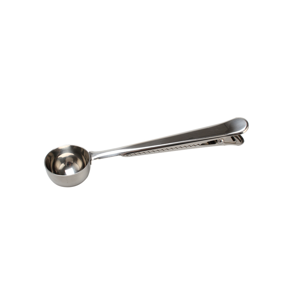 Coffee Scoop With Bag Clip, Stainless Steel Coffee Measuring Scoop — 5