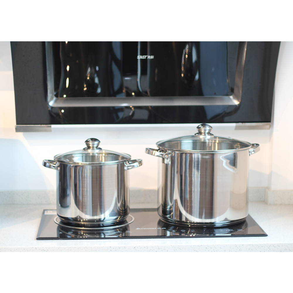 Stainless Stockpot With Cover — product information