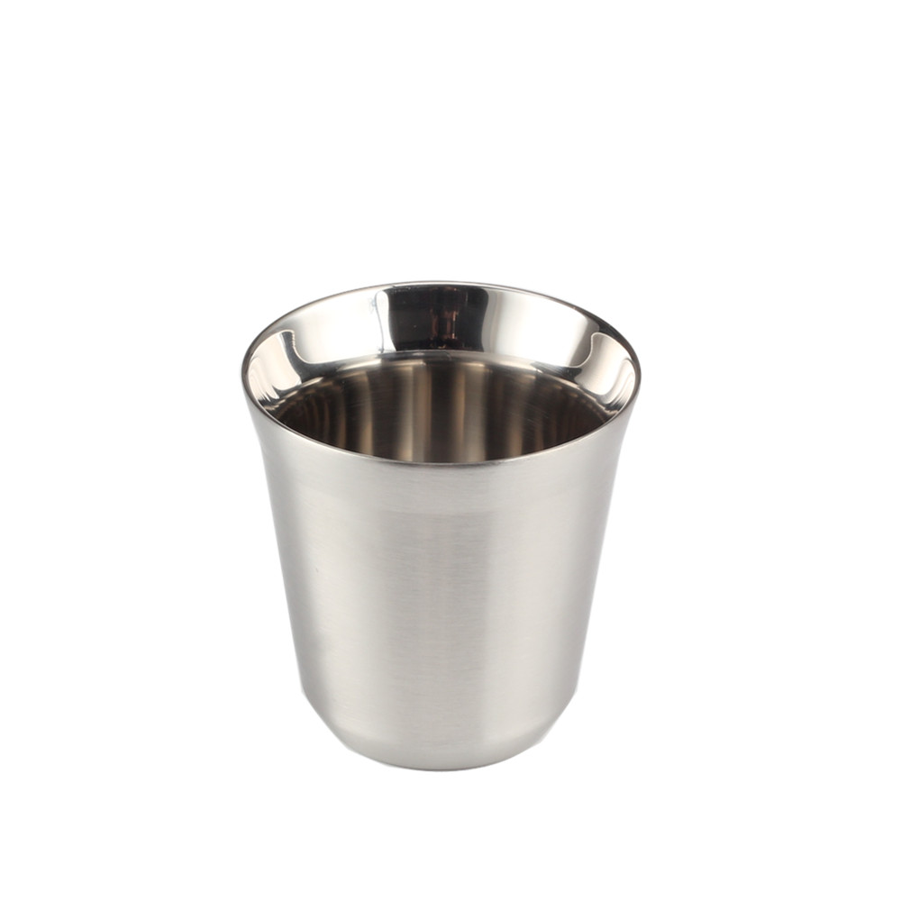 Stainless Steel Espresso Cups Double Wall Insulated Coffee Mugs — product information