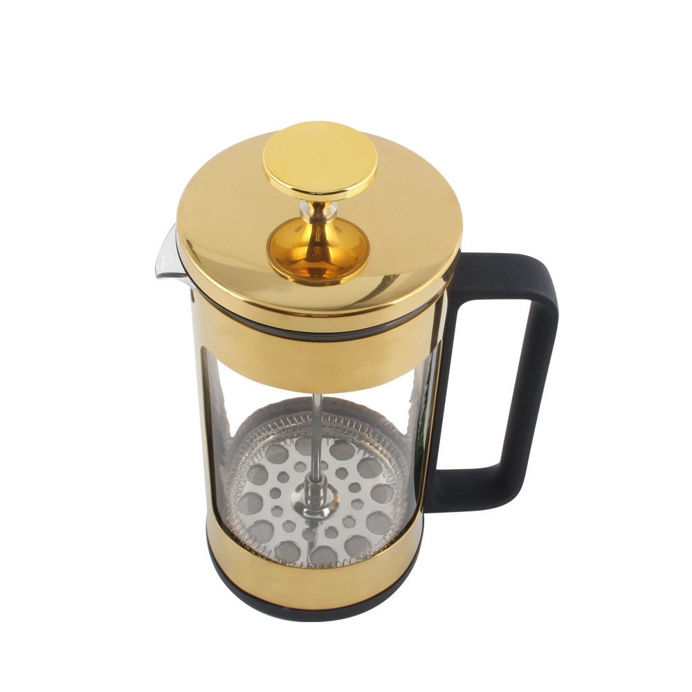 French Press Coffee Maker And Tea Maker 1L Cafetiere With Heat Resistant Borosilicate Glass — 2