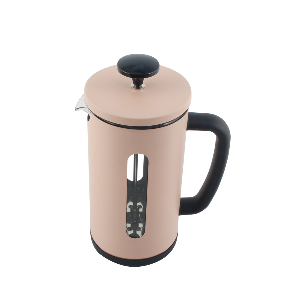 Heat Resistant Borosilicate Glass Coffee Press, Cold Brew Coffee Pot Tea Press for Kitchen — 4