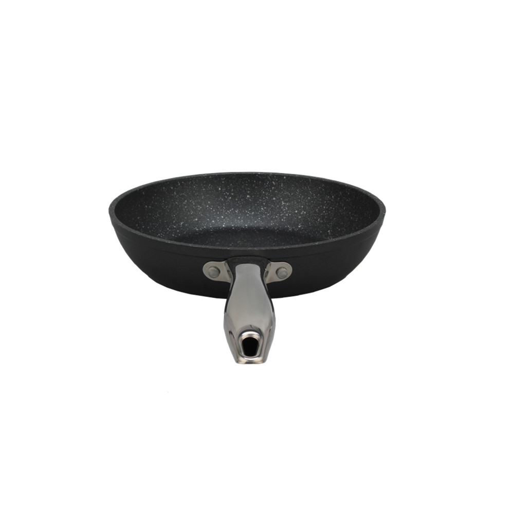 Black Non-Stick Stainless Steel Fry Pan — 5