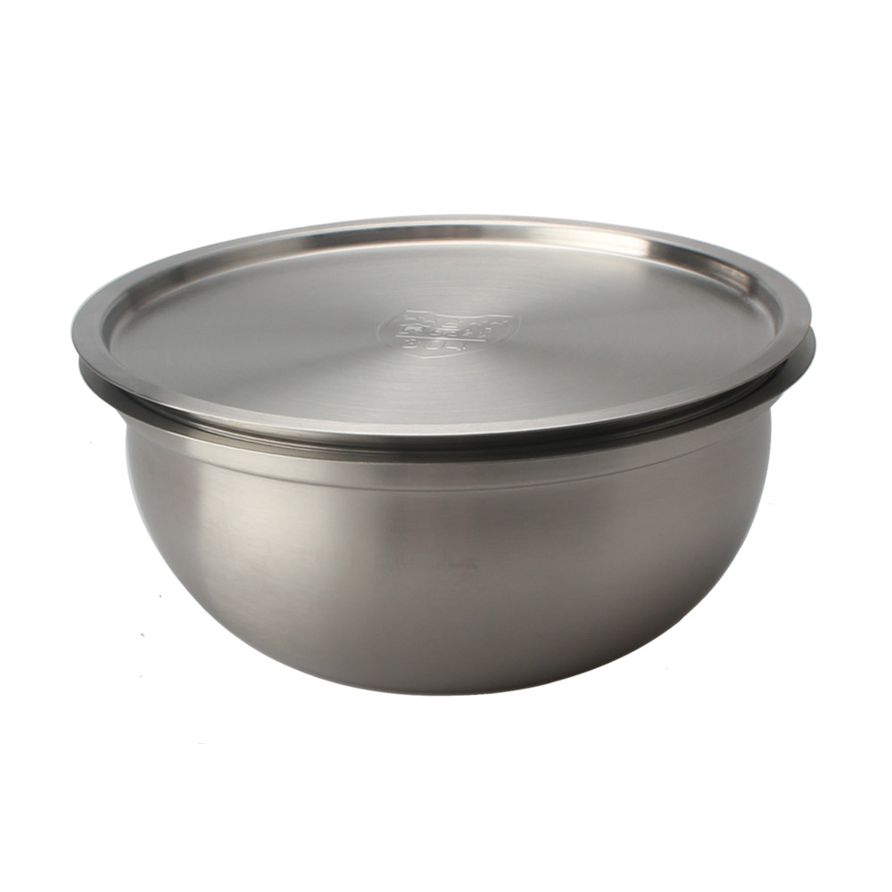 Stainless Steel Nesting Bowls With Lids — 4