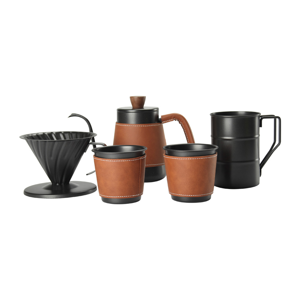 Coffee Brewing Travel Kit for Outdoor, Picnic (Gift Boxed 5pcs) — 3