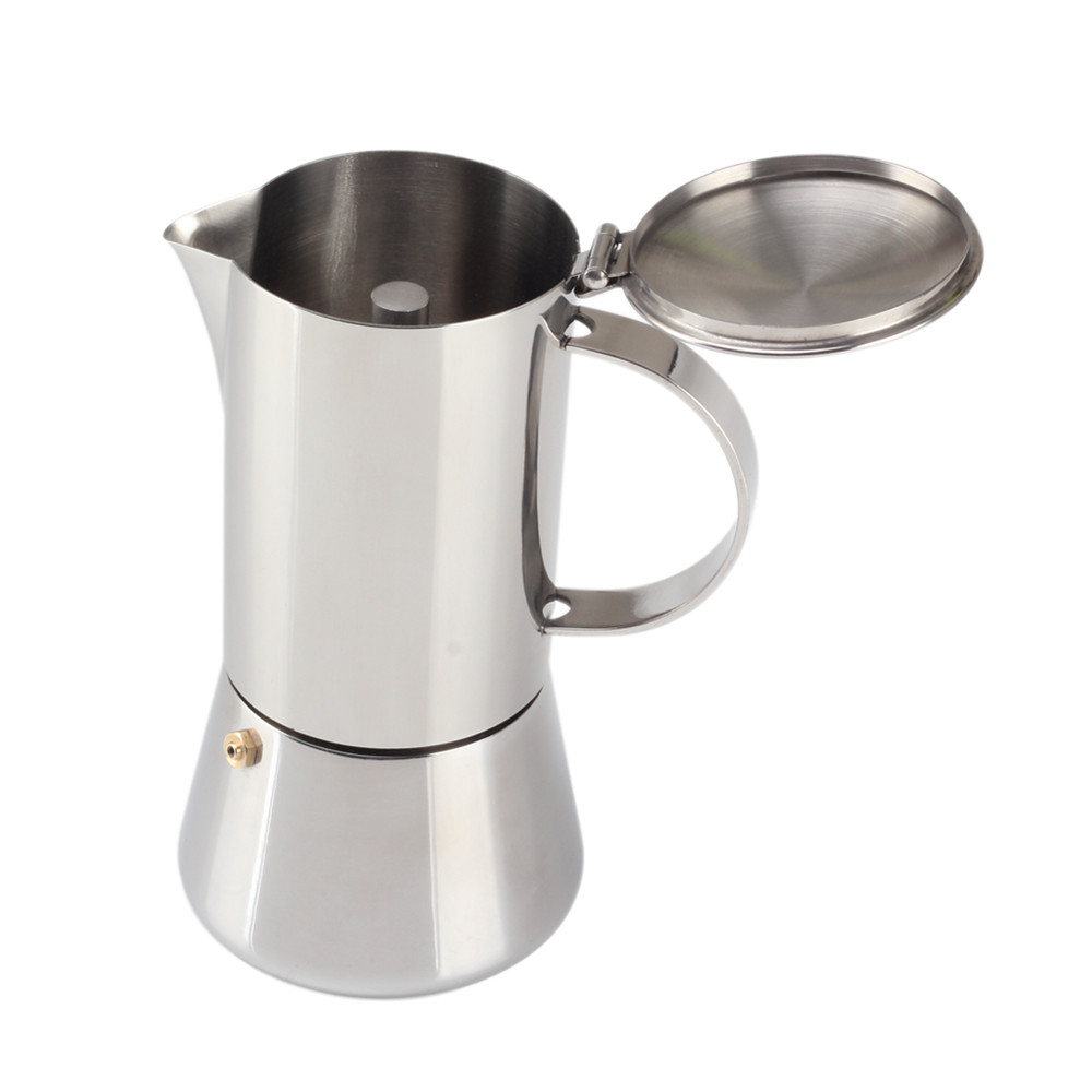 Stovetop Espresso Maker and Coffee Maker, Classic Moka Pot — 3