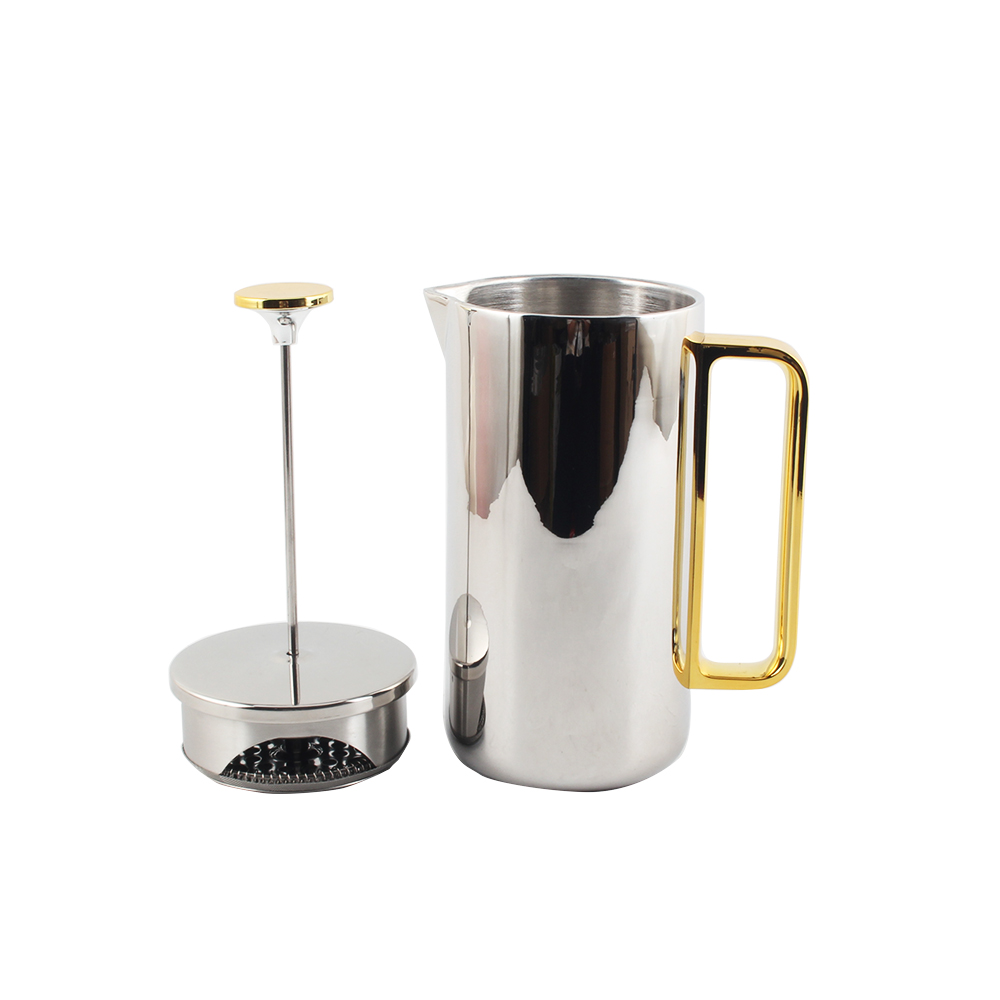 304 Stainless Steel Coffee Press,Durable & Easy Clean French Press — 3