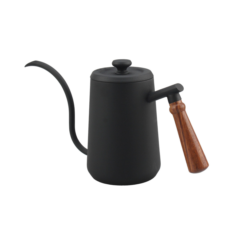 Gooseneck Pour Over Coffee Kettle With Lid — 3